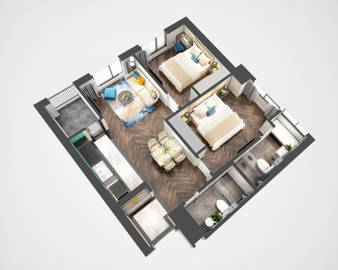 Armin Homes Altara Residences Куи Нхон Екстериор снимка